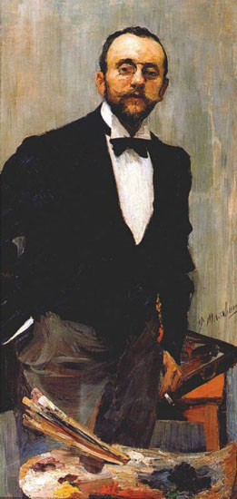 Image - Ihor Hrabar (portrait by F Maliavin, 1895).